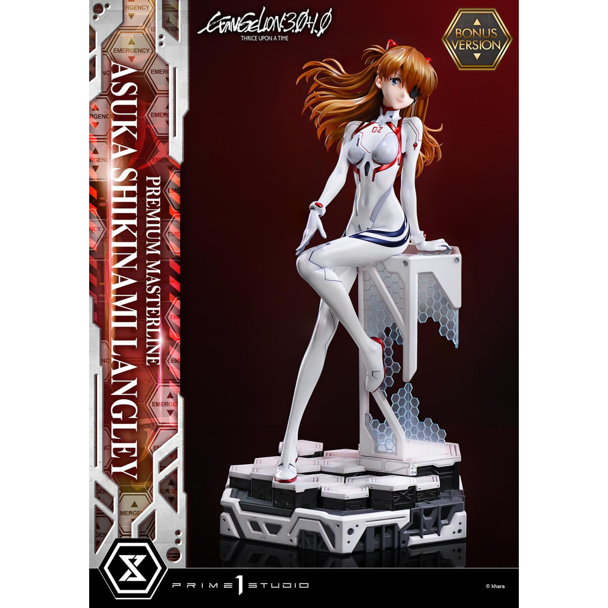 Prime 1 Studio Neon Genesis Evangelion: 3.0 + 1.0 - Asuka Shikinami Langley Bonus Ver. - Serie Premium Masterline 1/4