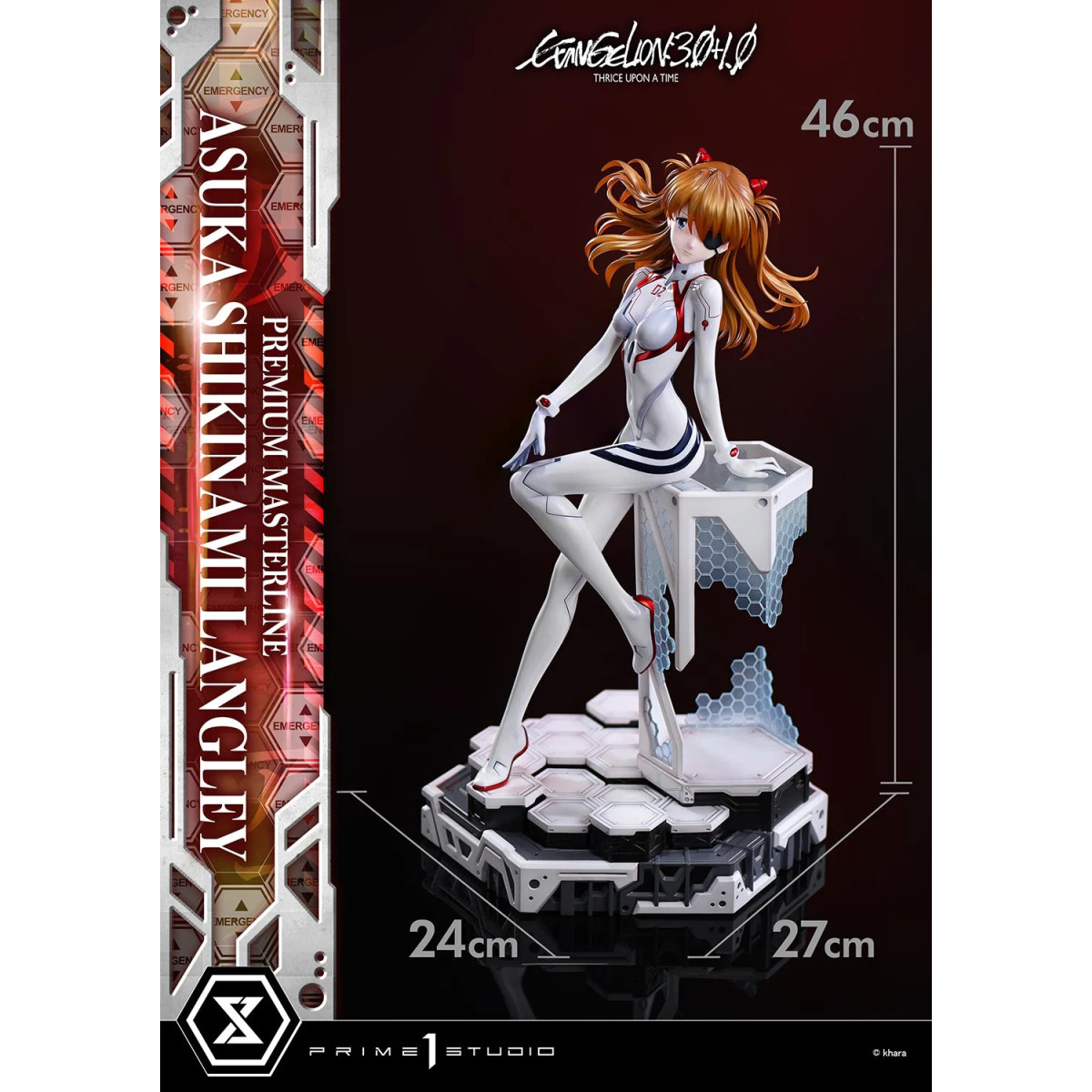 Prime 1 Studio Neon Genesis Evangelion: 3.0 + 1.0 - Asuka Shikinami Langley Bonus Ver. - Serie Premium Masterline 1/4