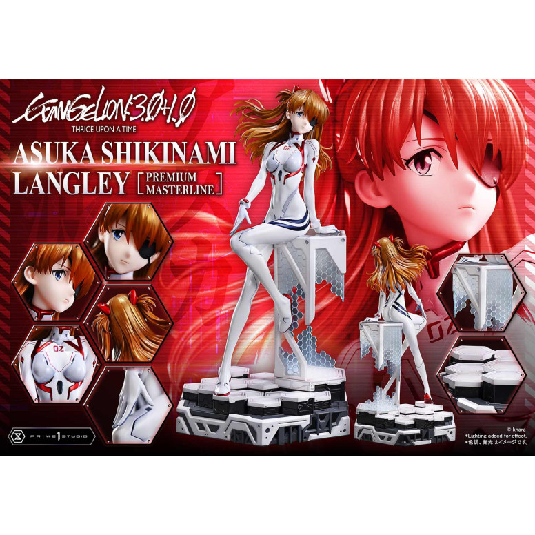 Prime 1 Studio Neon Genesis Evangelion: 3.0 + 1.0 - Asuka Shikinami Langley Bonus Ver. - Serie Premium Masterline 1/4