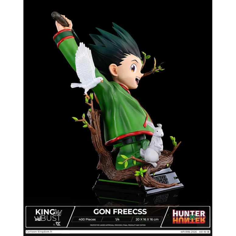 Cartoon Kingdom - Re Busto Gon Freecss 1/4 - Hunter × Hunter - Edizione Limitata