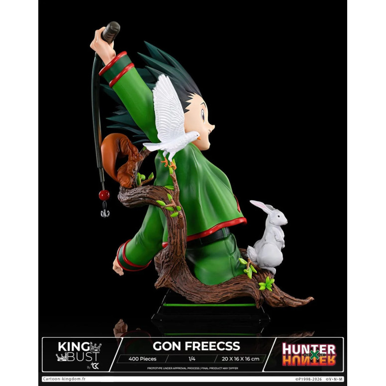 Cartoon Kingdom - Re Busto Gon Freecss 1/4 - Hunter × Hunter - Edizione Limitata