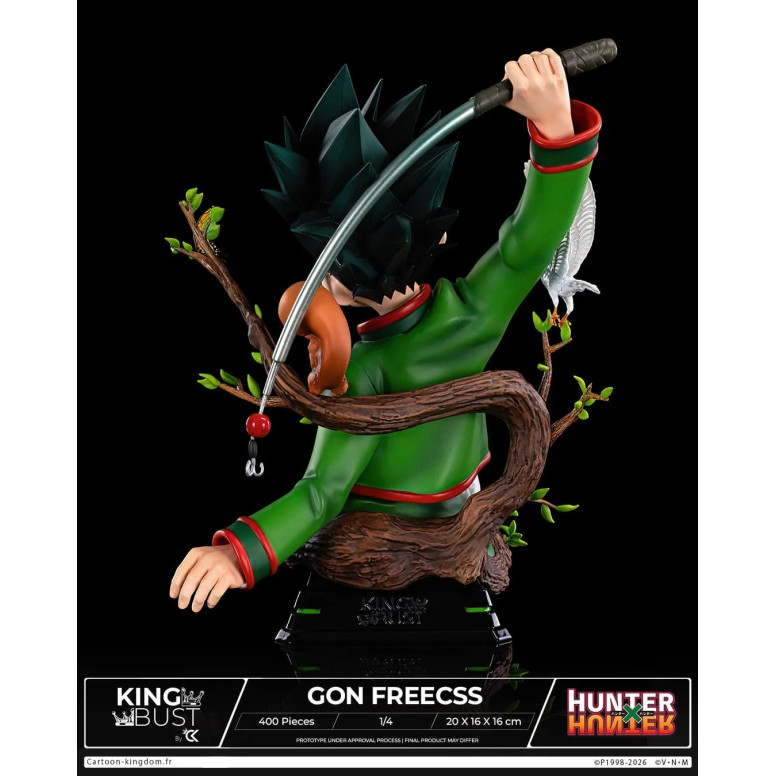 Cartoon Kingdom - Re Busto Gon Freecss 1/4 - Hunter × Hunter - Edizione Limitata