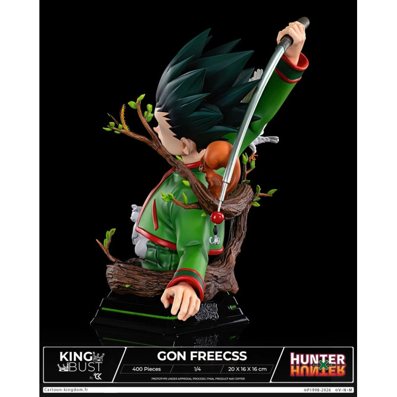 Cartoon Kingdom - Re Busto Gon Freecss 1/4 - Hunter × Hunter - Edizione Limitata