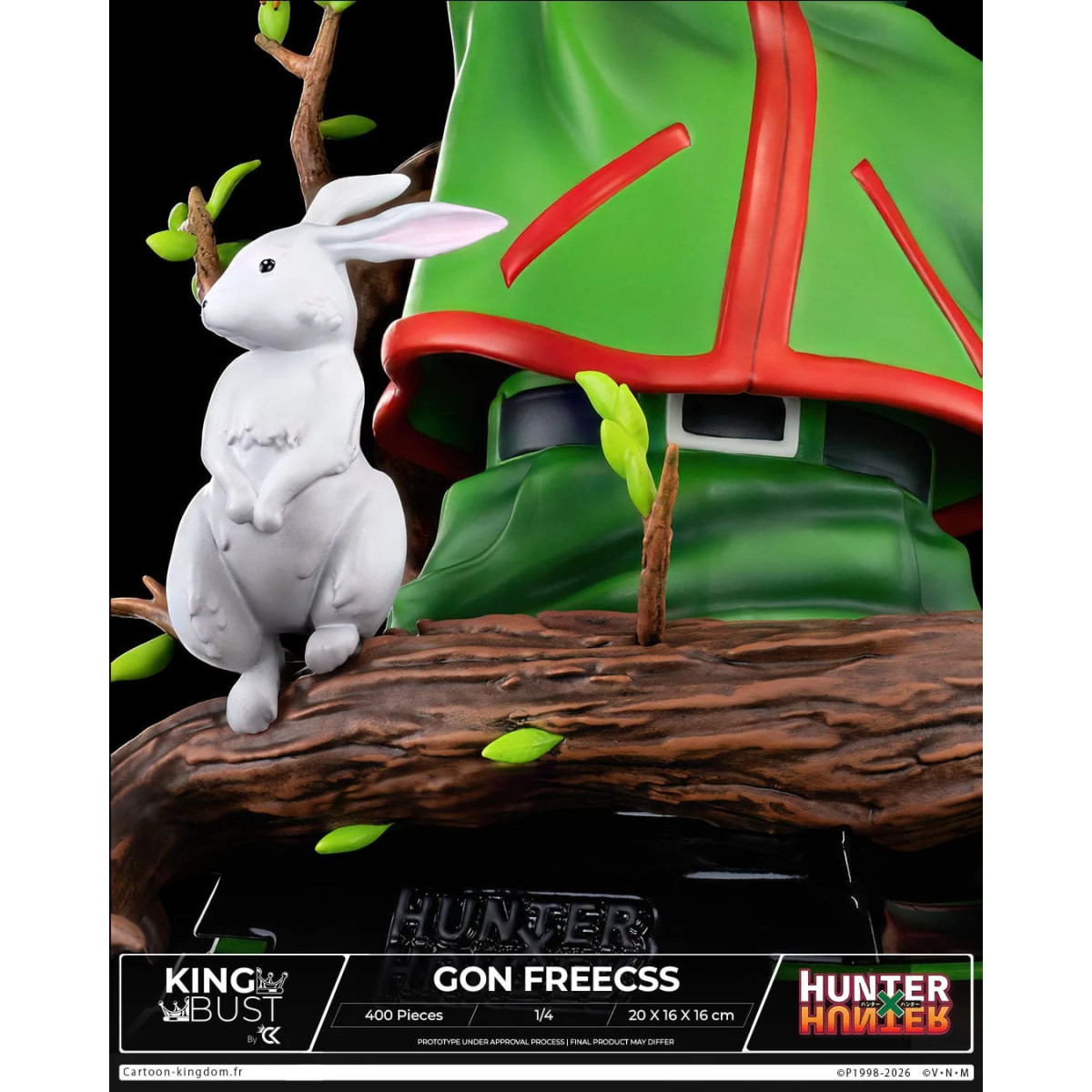 Cartoon Kingdom - Re Busto Gon Freecss 1/4 - Hunter × Hunter - Edizione Limitata