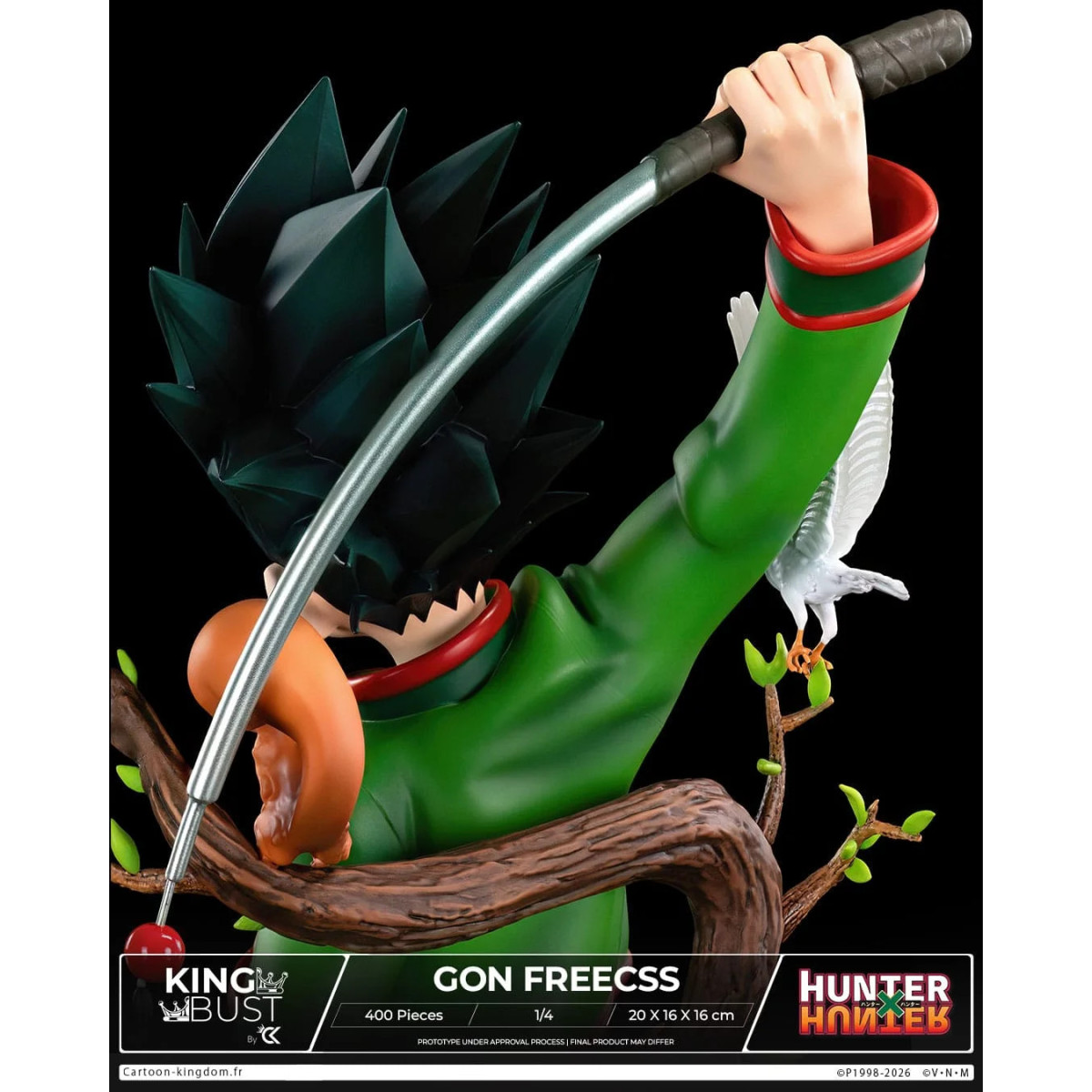 Cartoon Kingdom - Re Busto Gon Freecss 1/4 - Hunter × Hunter - Edizione Limitata