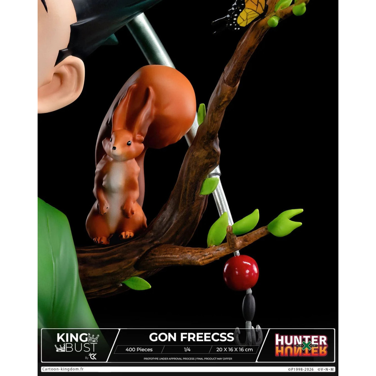 Cartoon Kingdom - Re Busto Gon Freecss 1/4 - Hunter × Hunter - Edizione Limitata