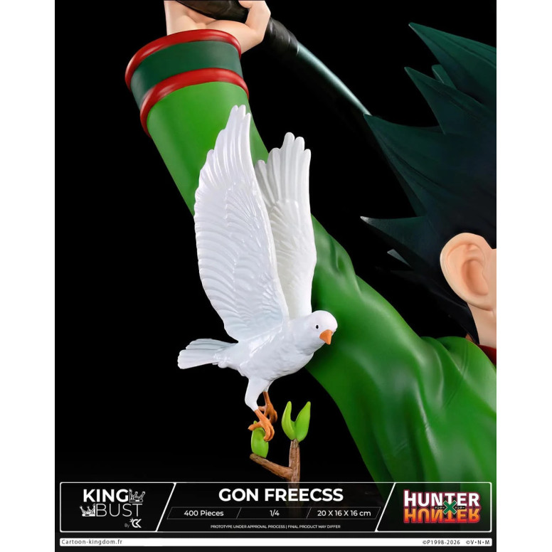 Cartoon Kingdom - Re Busto Gon Freecss 1/4 - Hunter × Hunter - Edizione Limitata