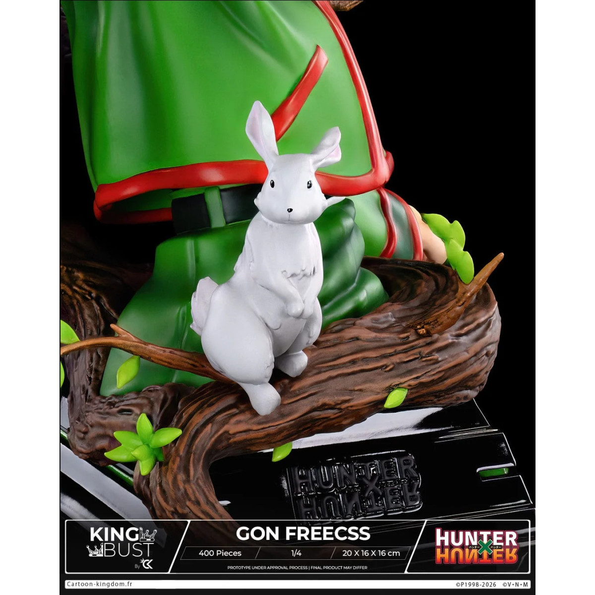 Cartoon Kingdom - Re Busto Gon Freecss 1/4 - Hunter × Hunter - Edizione Limitata