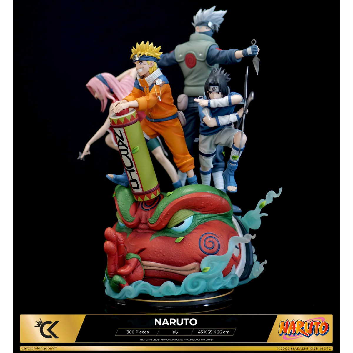 Cartoon Kingdom - Naruto (Squadra 7) 1/6 Edizione limitata