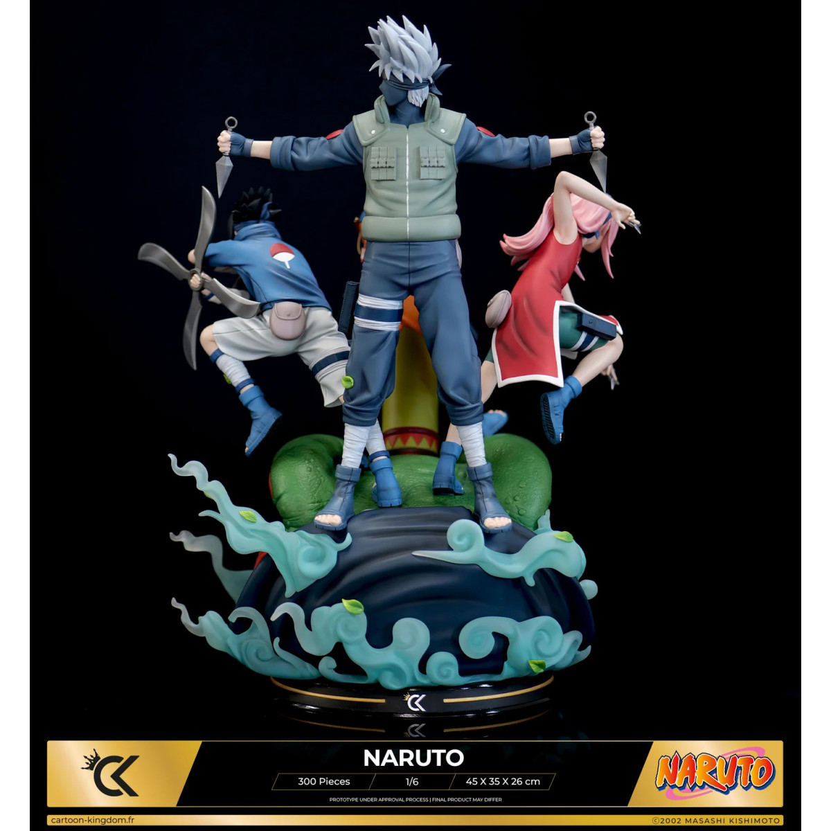Cartoon Kingdom - Naruto (Squadra 7) 1/6 Edizione limitata