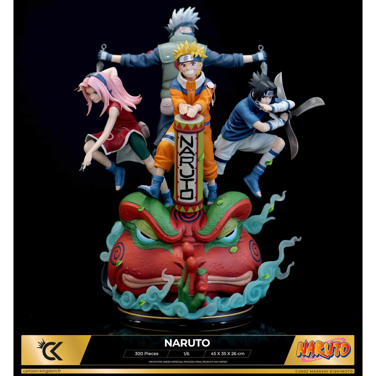 Cartoon Kingdom - Naruto (Squadra 7) 1/6 Edizione limitata