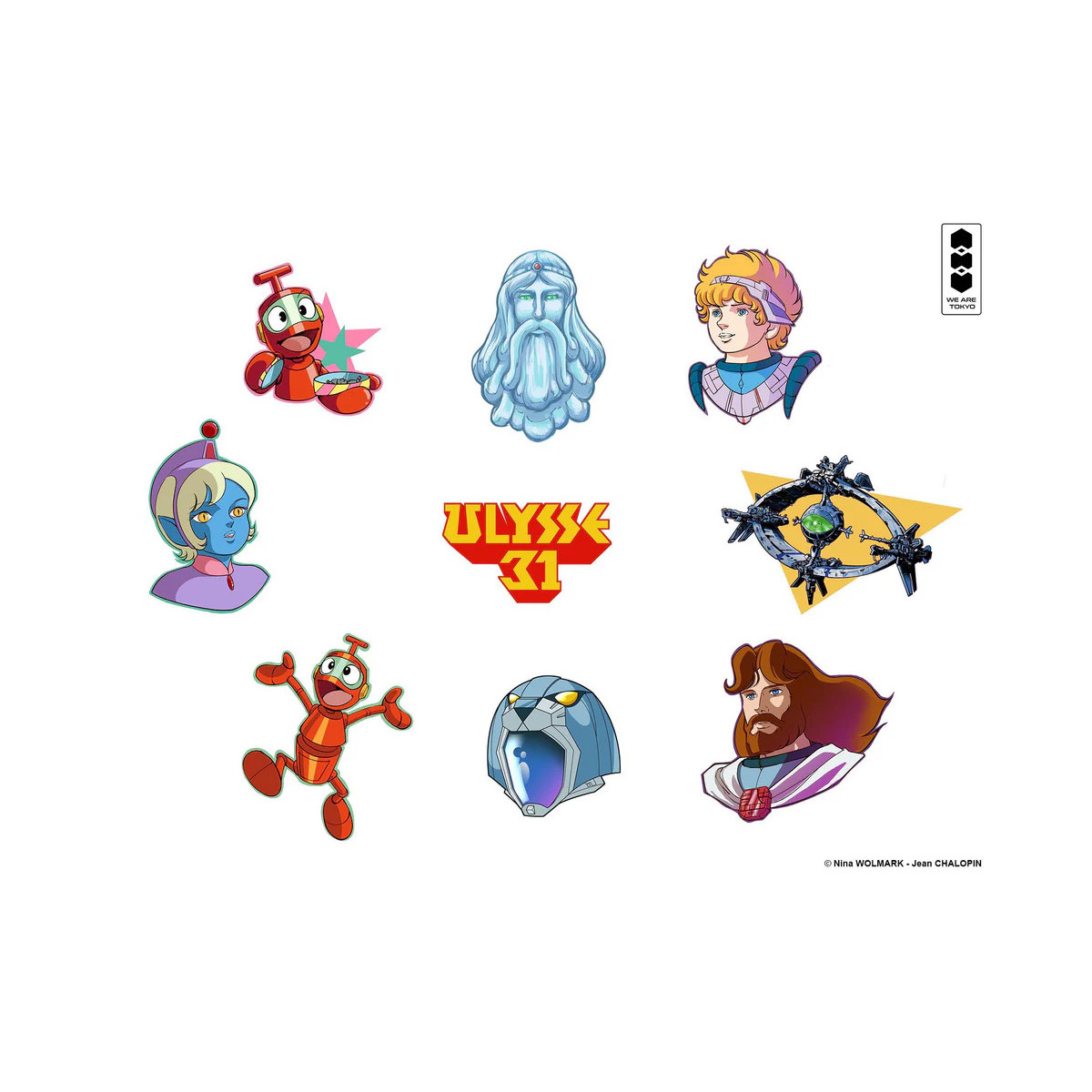 We are Tokyo Ulisse 31 - PIN'S Serie 1 - Visualizzazione di 18 pin