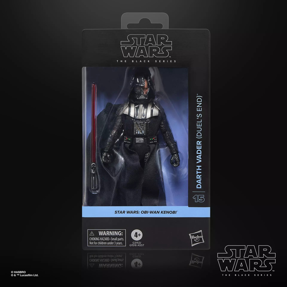 Star Wars Serie Nera - Darth Vader (Duel's End) - Obi-Wan Kenobi - Riedizione