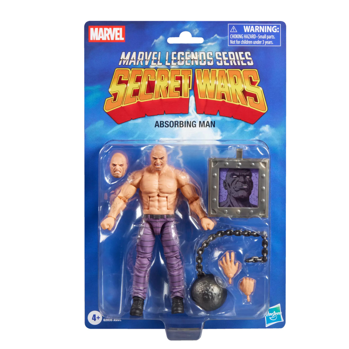 Hasbro Marvel Legends Serie - L'uomo assorbente - Guerre segrete serie 2