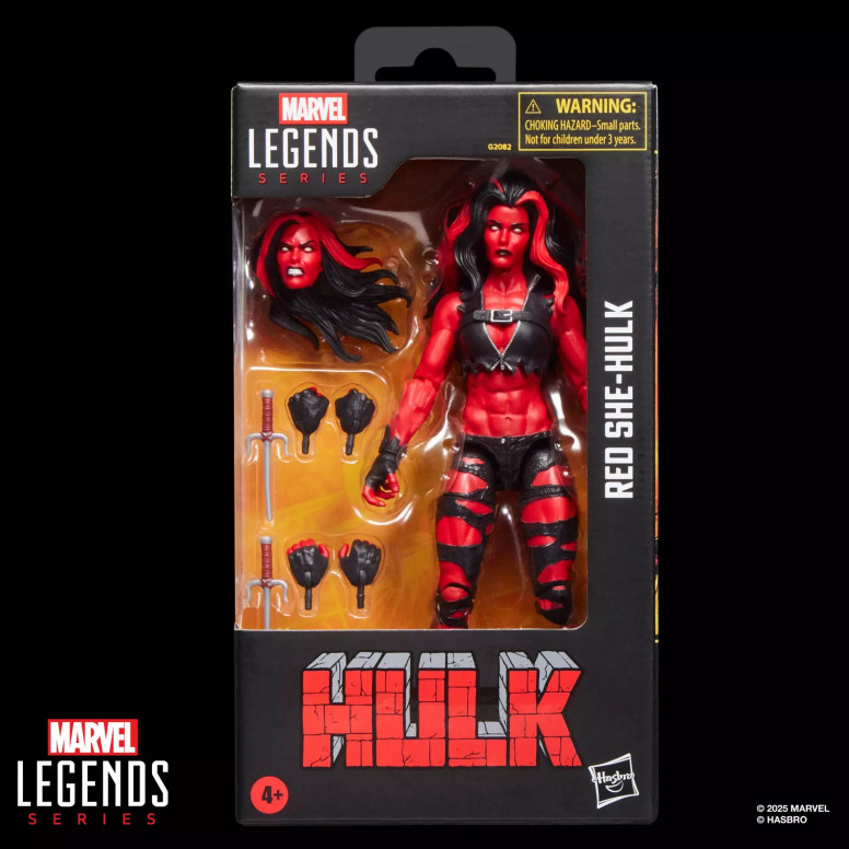 Marvel Legends - Rosso Lei-Hulk