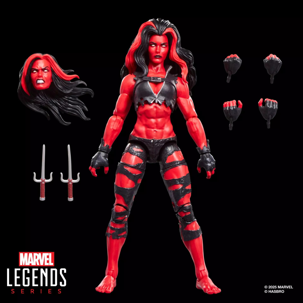 Marvel Legends - Rosso Lei-Hulk
