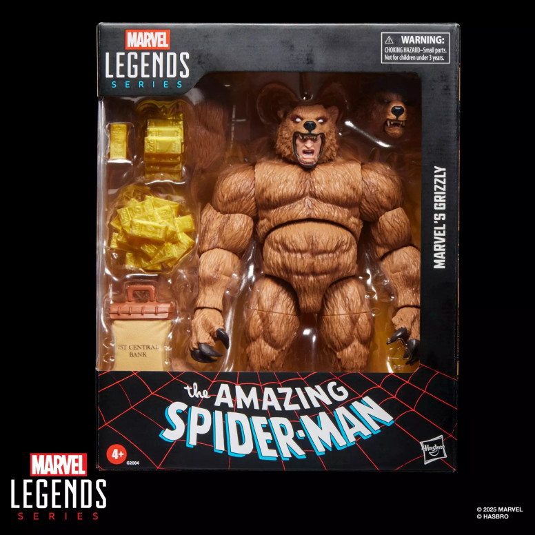 Marvel Legends Serie L'incredibile Uomo Ragno - Grizzly