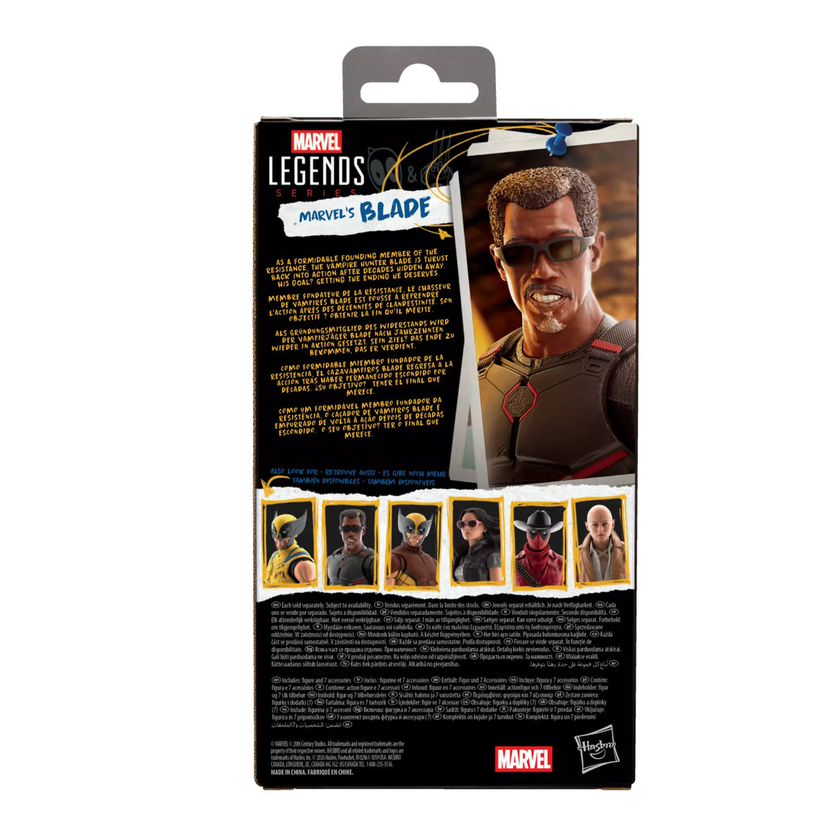 Marvel Legends - Blade - Deadpool e Wolverine