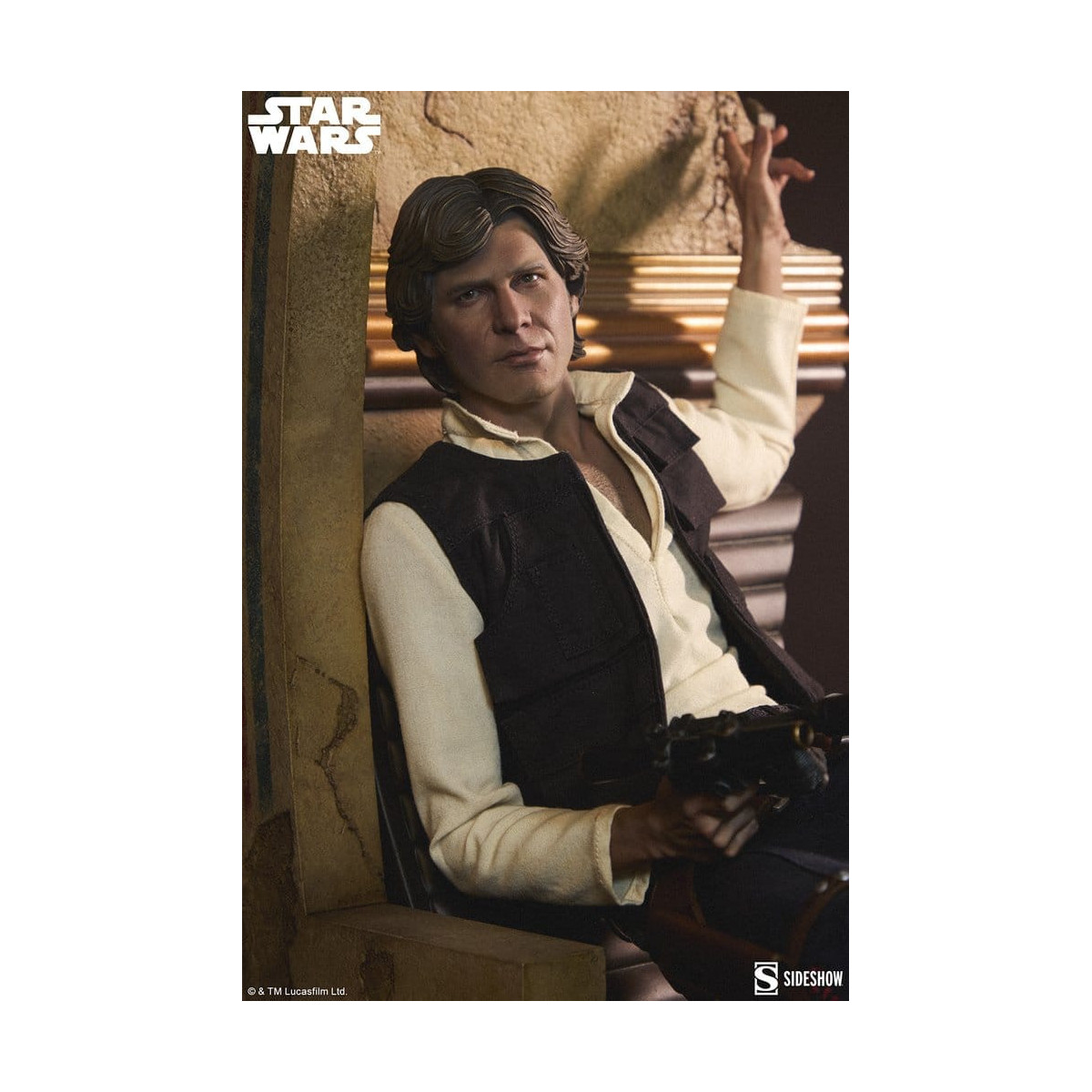 Sideshow Star Wars - Han Solo: Scusate il disordine formato Premium Mixed Media 1/4 - Una nuova speranza