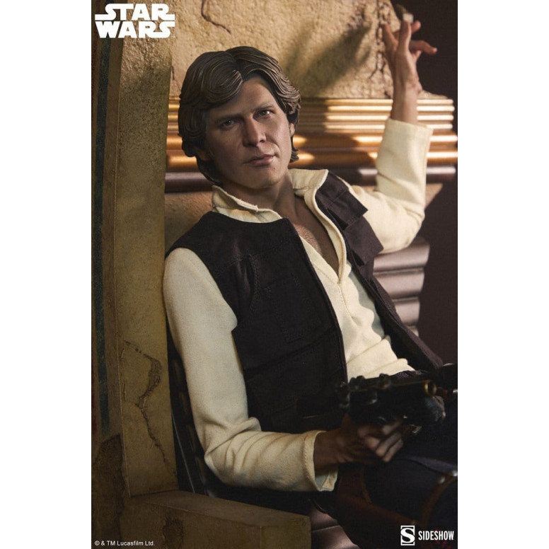 Sideshow Star Wars - Han Solo: Scusate il disordine formato Premium Mixed Media 1/4 - Una nuova speranza