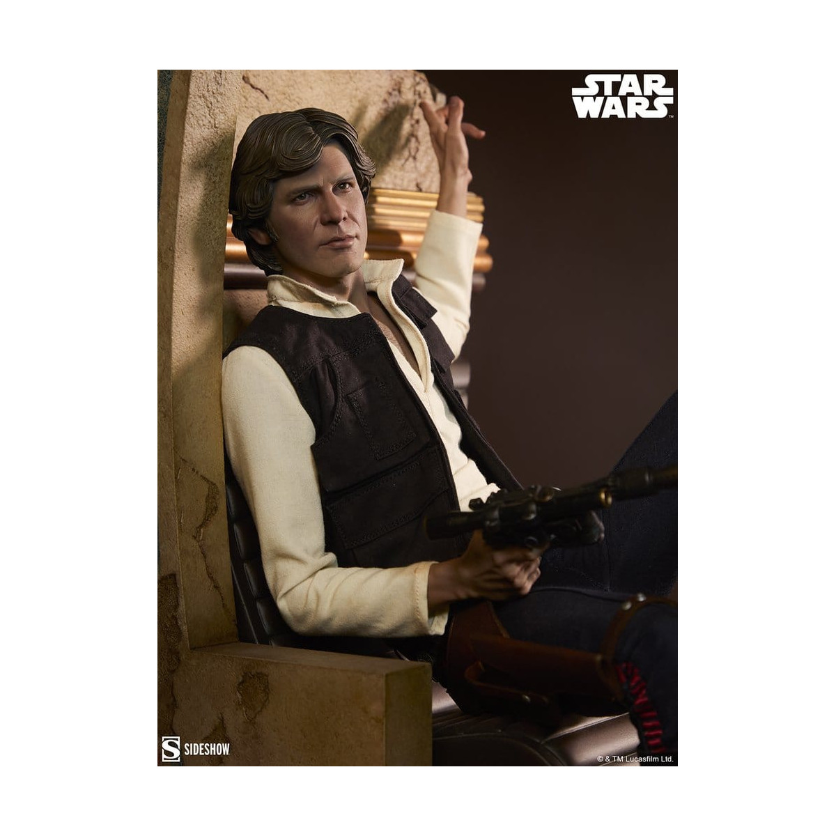 Sideshow Star Wars - Han Solo: Scusate il disordine formato Premium Mixed Media 1/4 - Una nuova speranza
