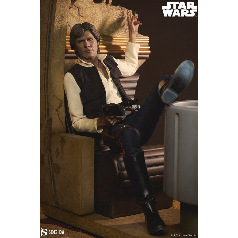 Sideshow Star Wars - Han Solo: Scusate il disordine formato Premium Mixed Media 1/4 - Una nuova speranza