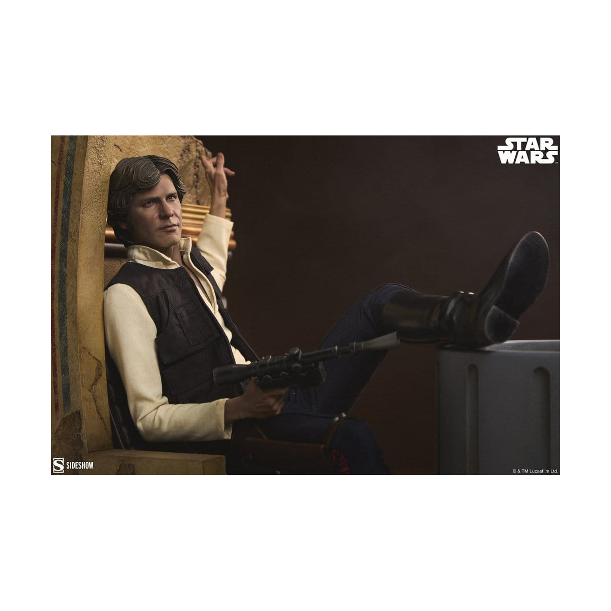 Sideshow Star Wars - Han Solo: Scusate il disordine formato Premium Mixed Media 1/4 - Una nuova speranza