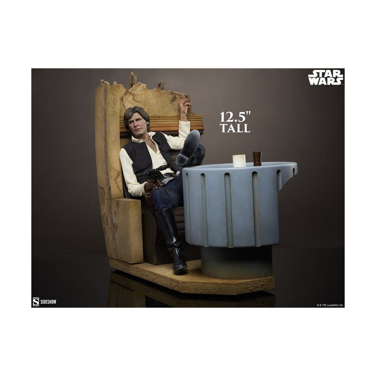 Sideshow Star Wars - Han Solo: Scusate il disordine formato Premium Mixed Media 1/4 - Una nuova speranza