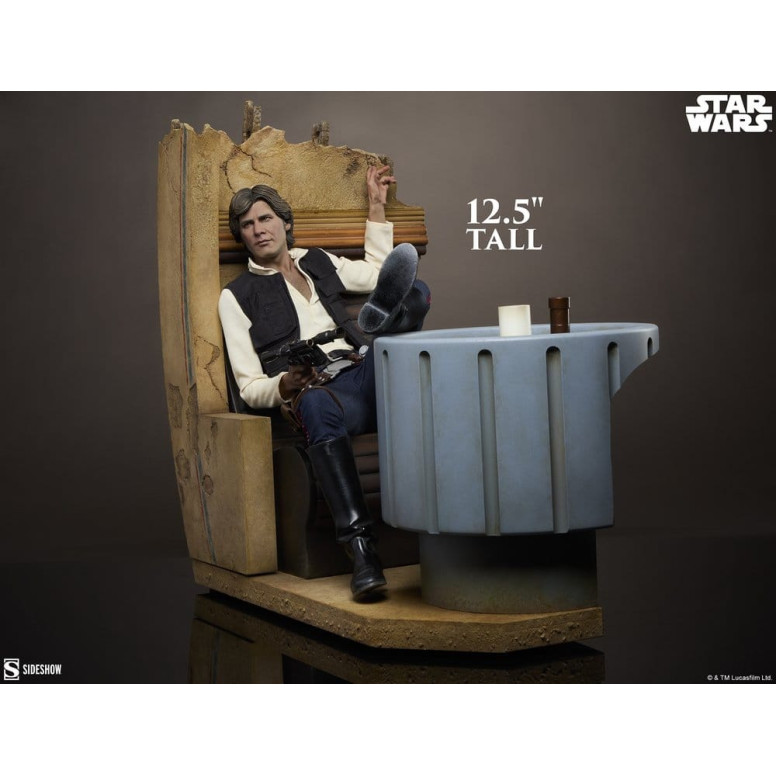 Sideshow Star Wars - Han Solo: Scusate il disordine formato Premium Mixed Media 1/4 - Una nuova speranza