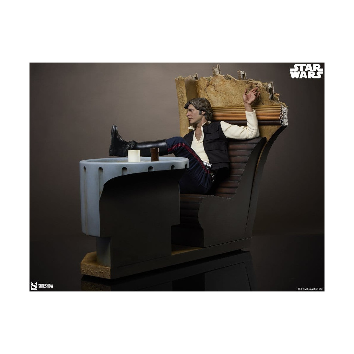 Sideshow Star Wars - Han Solo: Scusate il disordine formato Premium Mixed Media 1/4 - Una nuova speranza