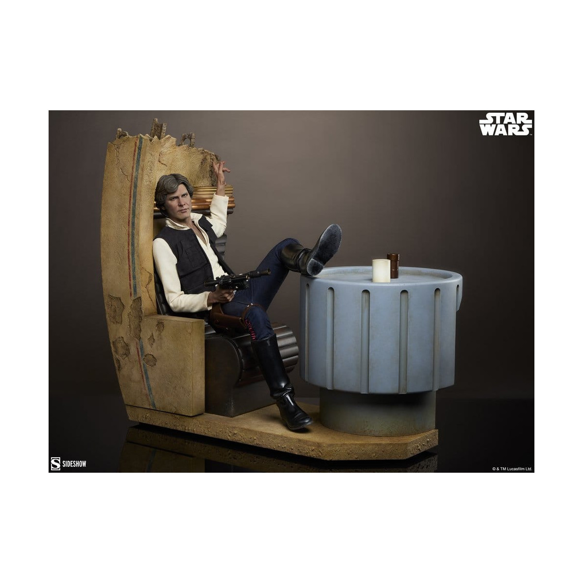 Sideshow Star Wars - Han Solo: Scusate il disordine formato Premium Mixed Media 1/4 - Una nuova speranza