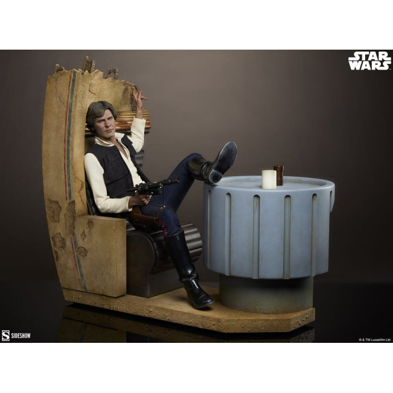 Sideshow Star Wars - Han Solo: Scusate il disordine formato Premium Mixed Media 1/4 - Una nuova speranza