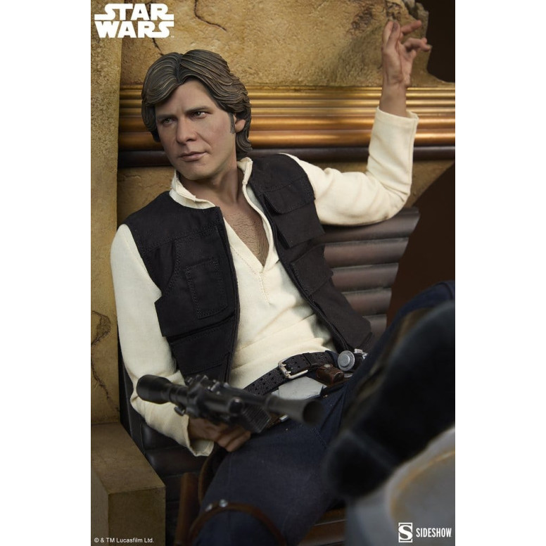 Sideshow Star Wars - Han Solo: Scusate il disordine formato Premium Mixed Media 1/4 - Una nuova speranza