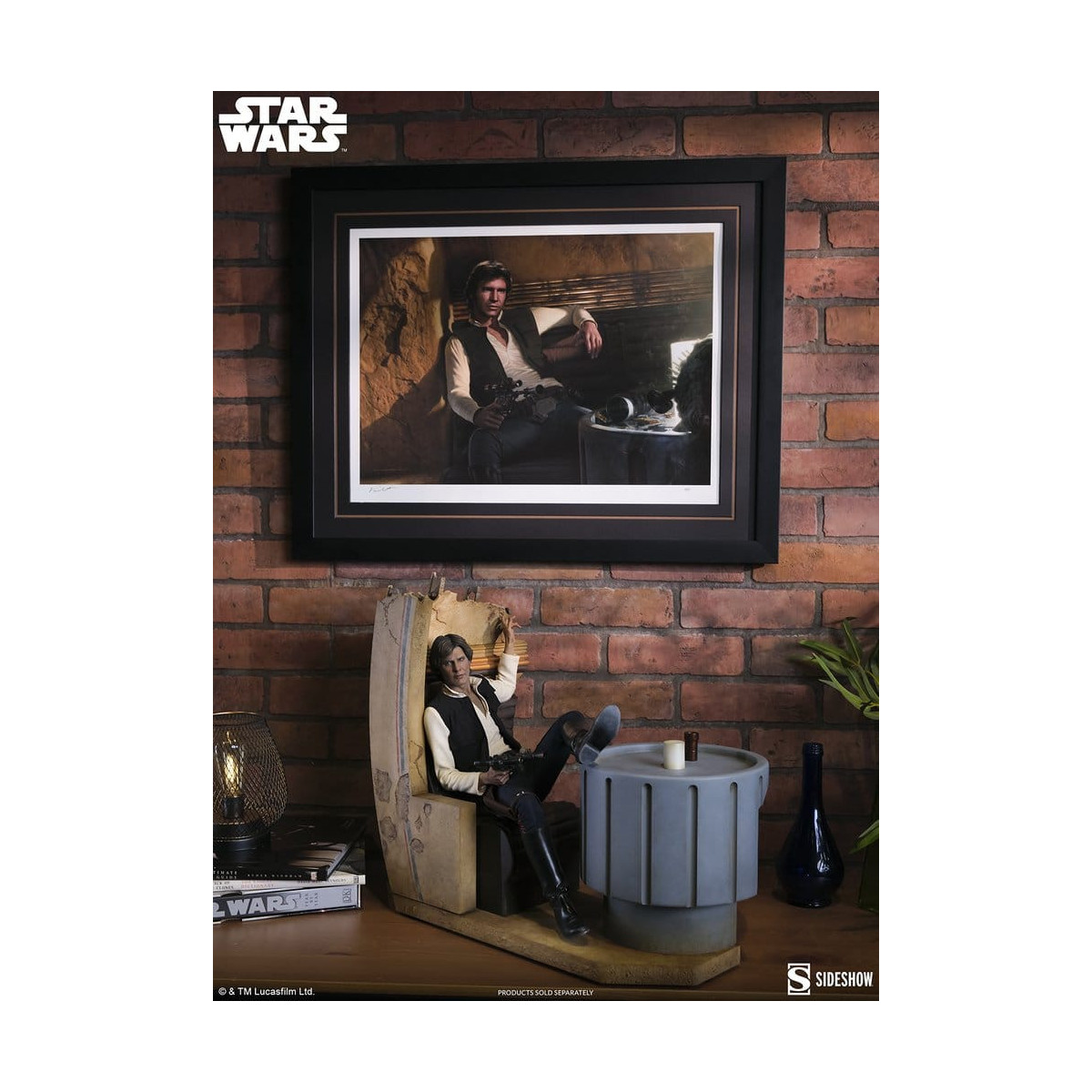 Sideshow Star Wars - Han Solo: Scusate il disordine formato Premium Mixed Media 1/4 - Una nuova speranza