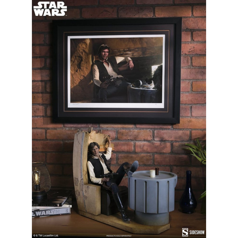Sideshow Star Wars - Han Solo: Scusate il disordine formato Premium Mixed Media 1/4 - Una nuova speranza