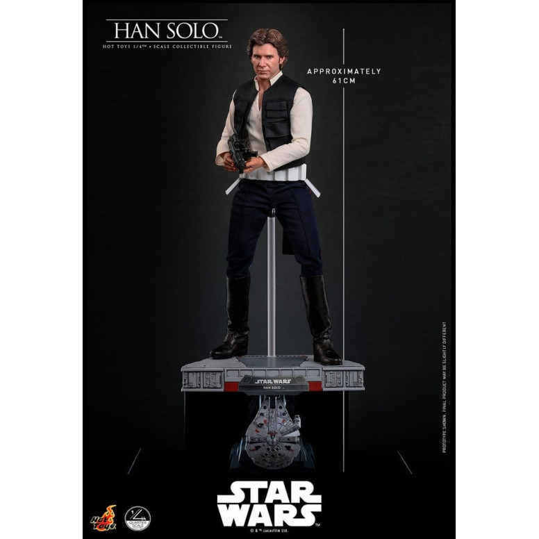 Hot Toys Star Wars Episodio IV - Han Solo Movie Figura da collezione in scala ridotta
