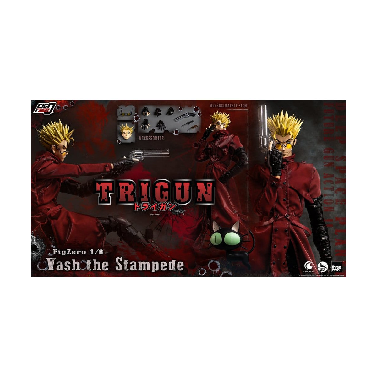 Tre Zero FigZero - Vash the Stampede 1/6 - Trigun