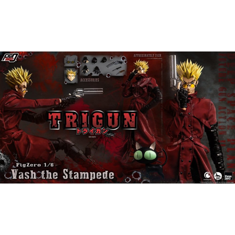 Tre Zero FigZero - Vash the Stampede 1/6 - Trigun