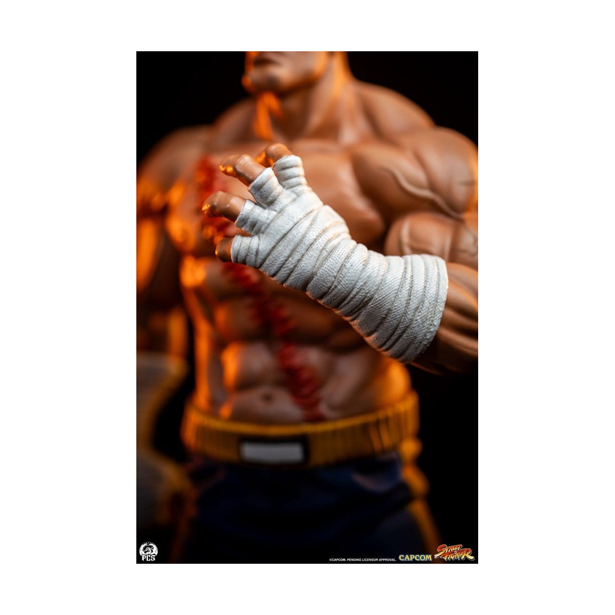 PCS - Street Fighter: Set di statue di Sagat e Juli in scala 1:10 di Street Jam