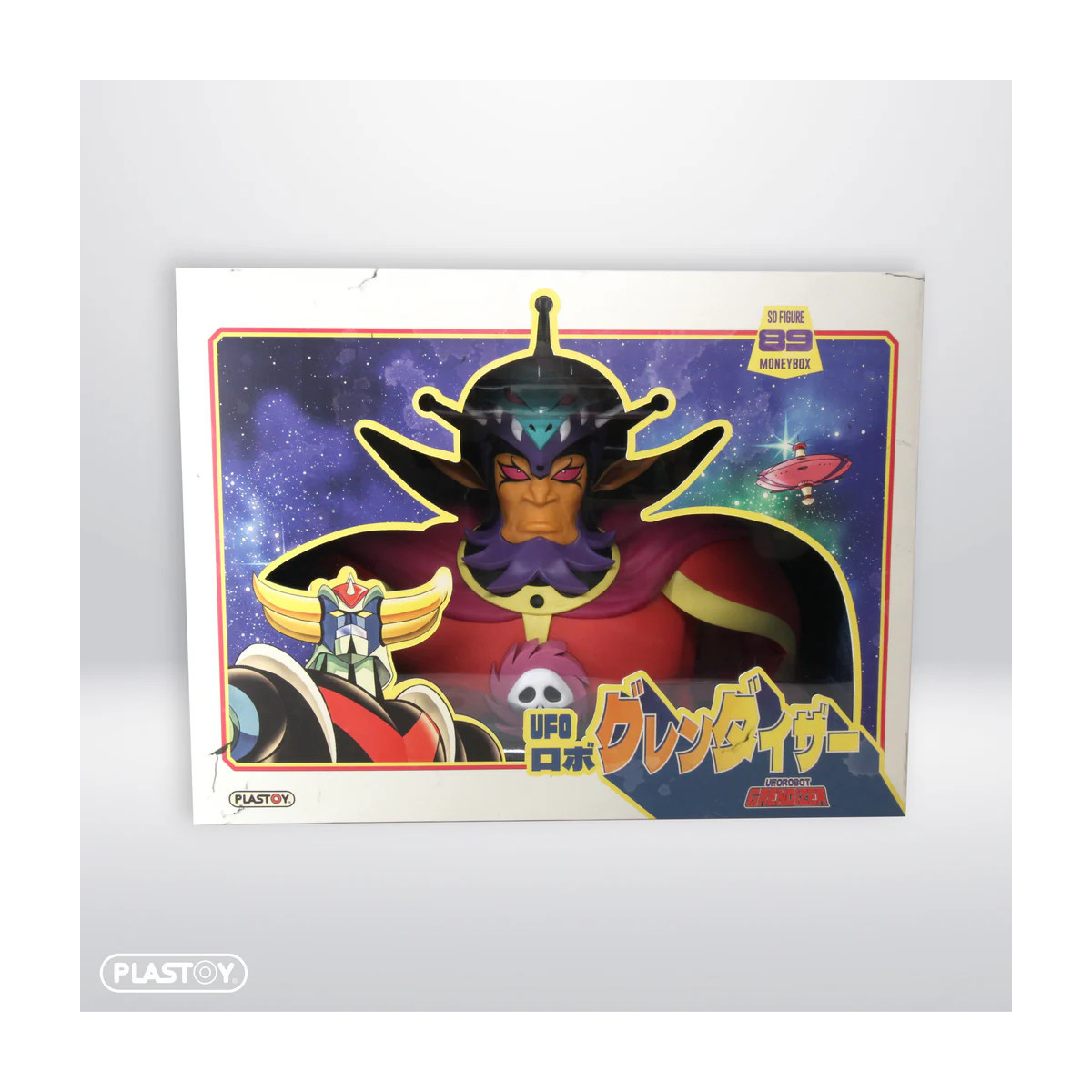 Plastoy - Goldrake (Grendizer) - Salvadanaio della Grande Guerra Patriottica - Figurina Kyōsei daiō Bega