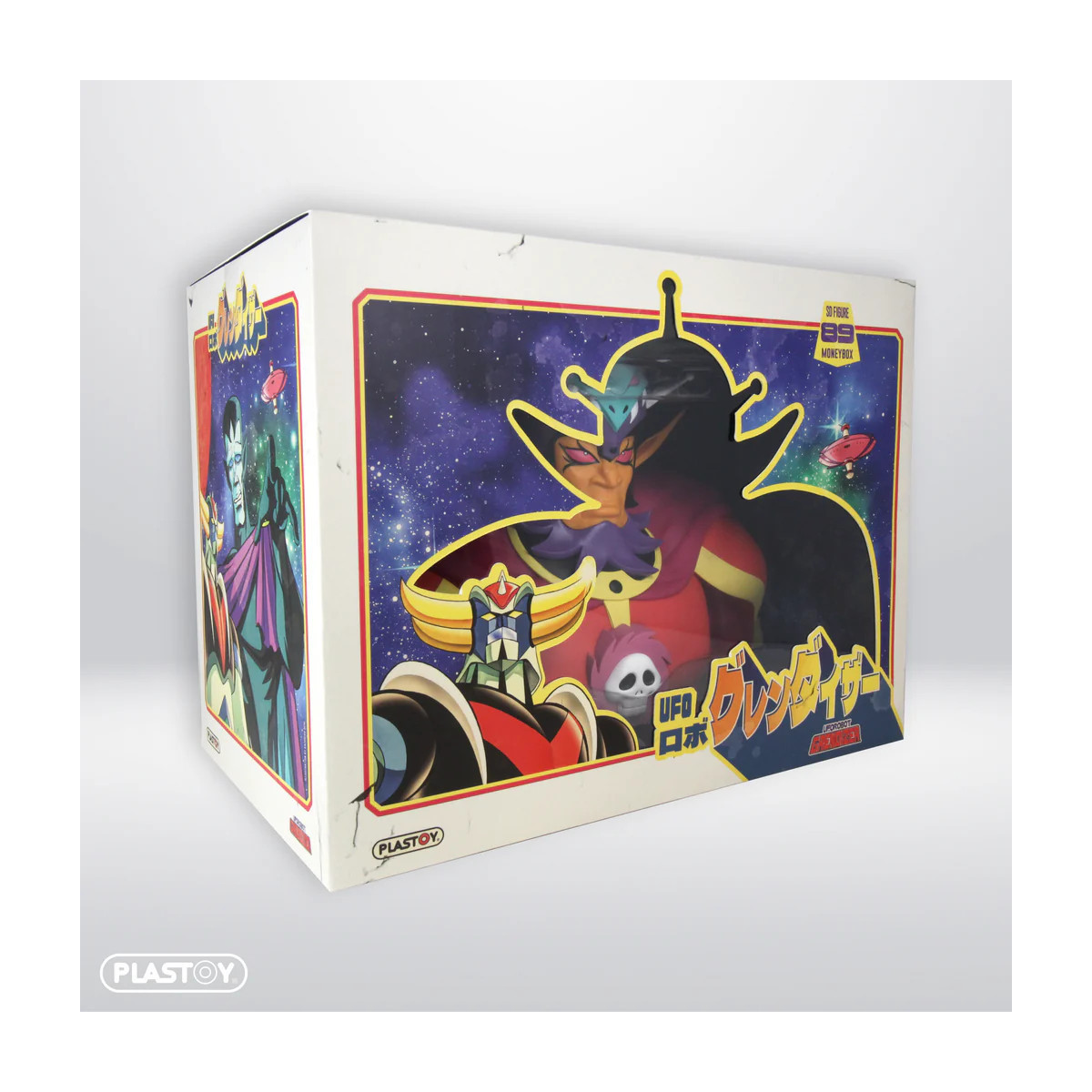 Plastoy - Goldrake (Grendizer) - Salvadanaio della Grande Guerra Patriottica - Figurina Kyōsei daiō Bega