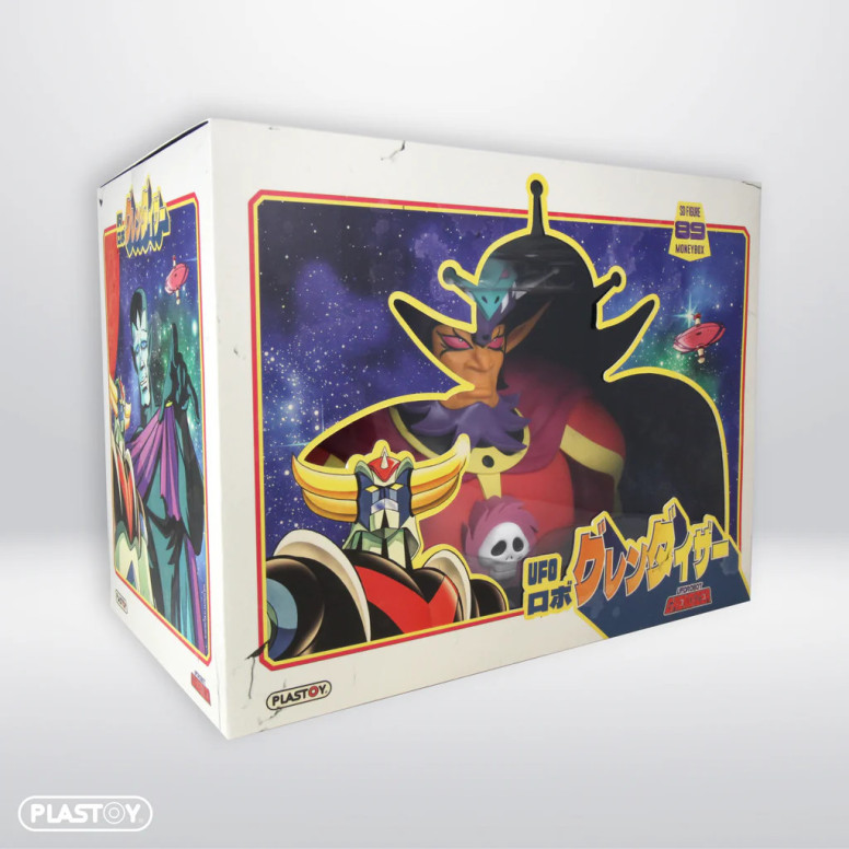 Plastoy - Goldrake (Grendizer) - Salvadanaio della Grande Guerra Patriottica - Figurina Kyōsei daiō Bega