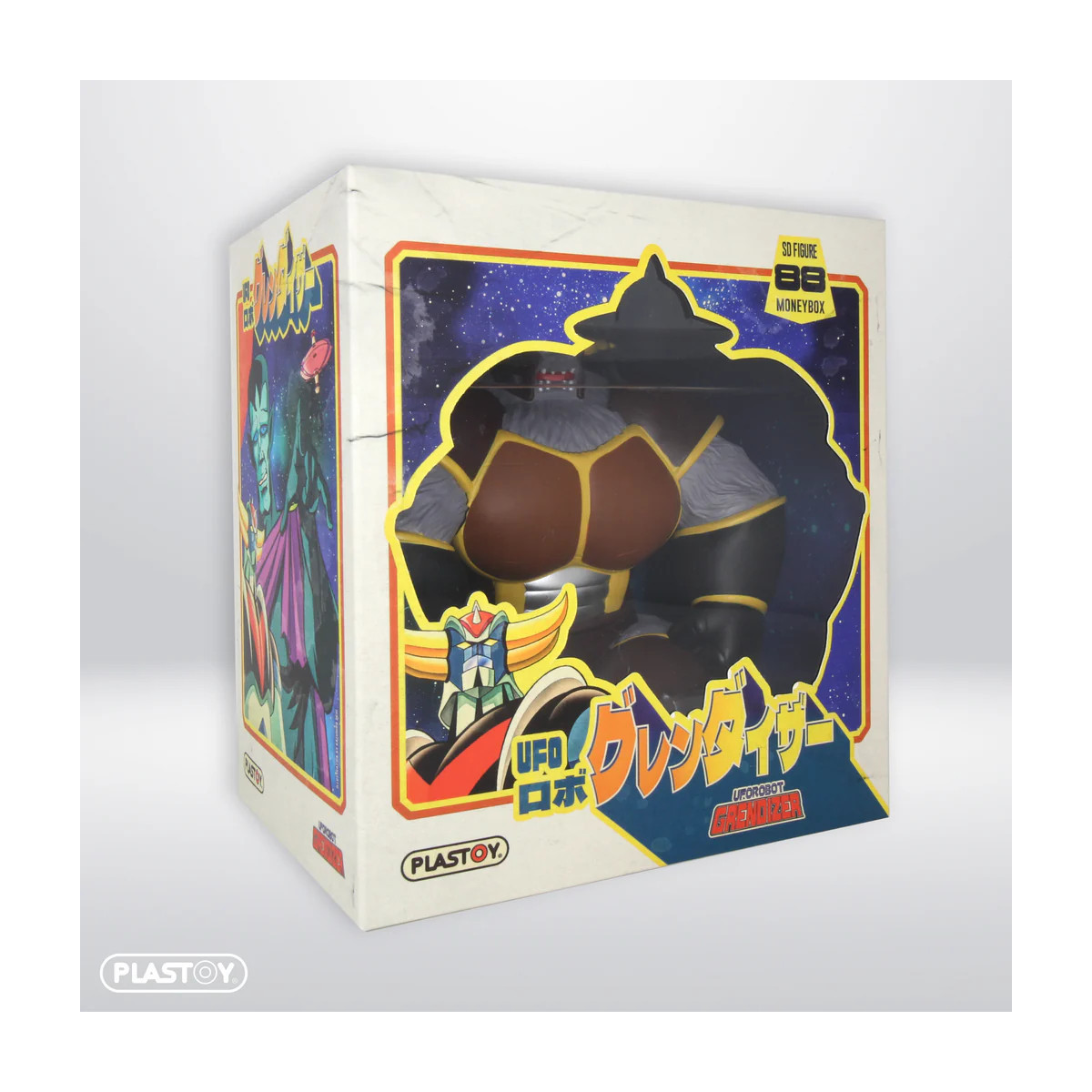 Plastoy - Goldrake (Grendizer) - Salvadanaio King Gori - Golgoth 53 - Figurina Monstogoth Alpha