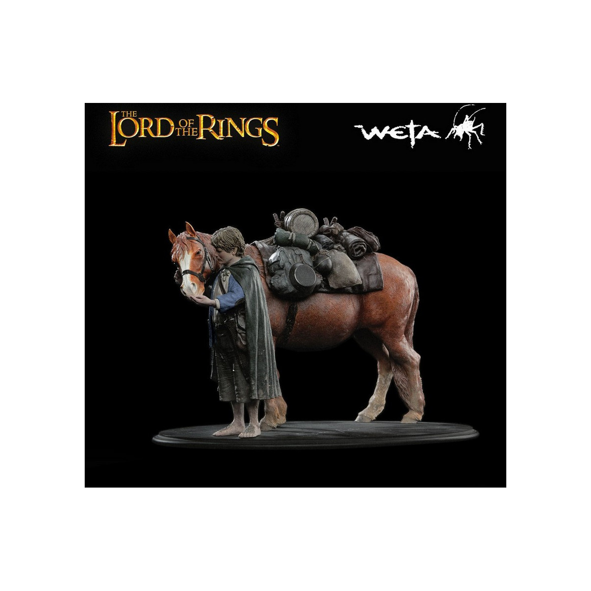Weta - SAMWISE GAMGEE E BILL THE PONY 1/6 - Il Signore degli Anelli - Di seconda mano