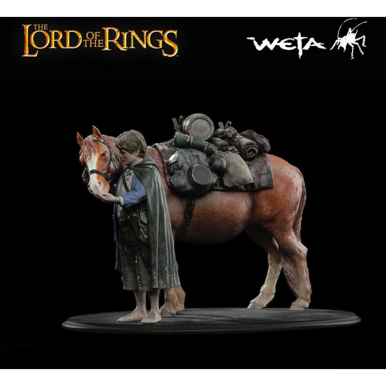 Weta - SAMWISE GAMGEE E BILL THE PONY 1/6 - Il Signore degli Anelli - Di seconda mano