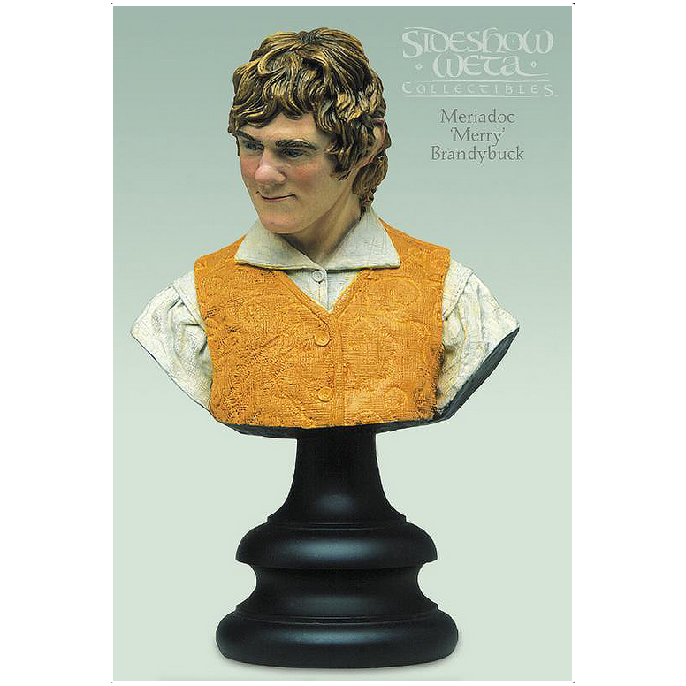 Weta - MERIADOC "MERRY" BRANDYBUCK 1/4 di busto - Il Signore degli Anelli - Di seconda mano