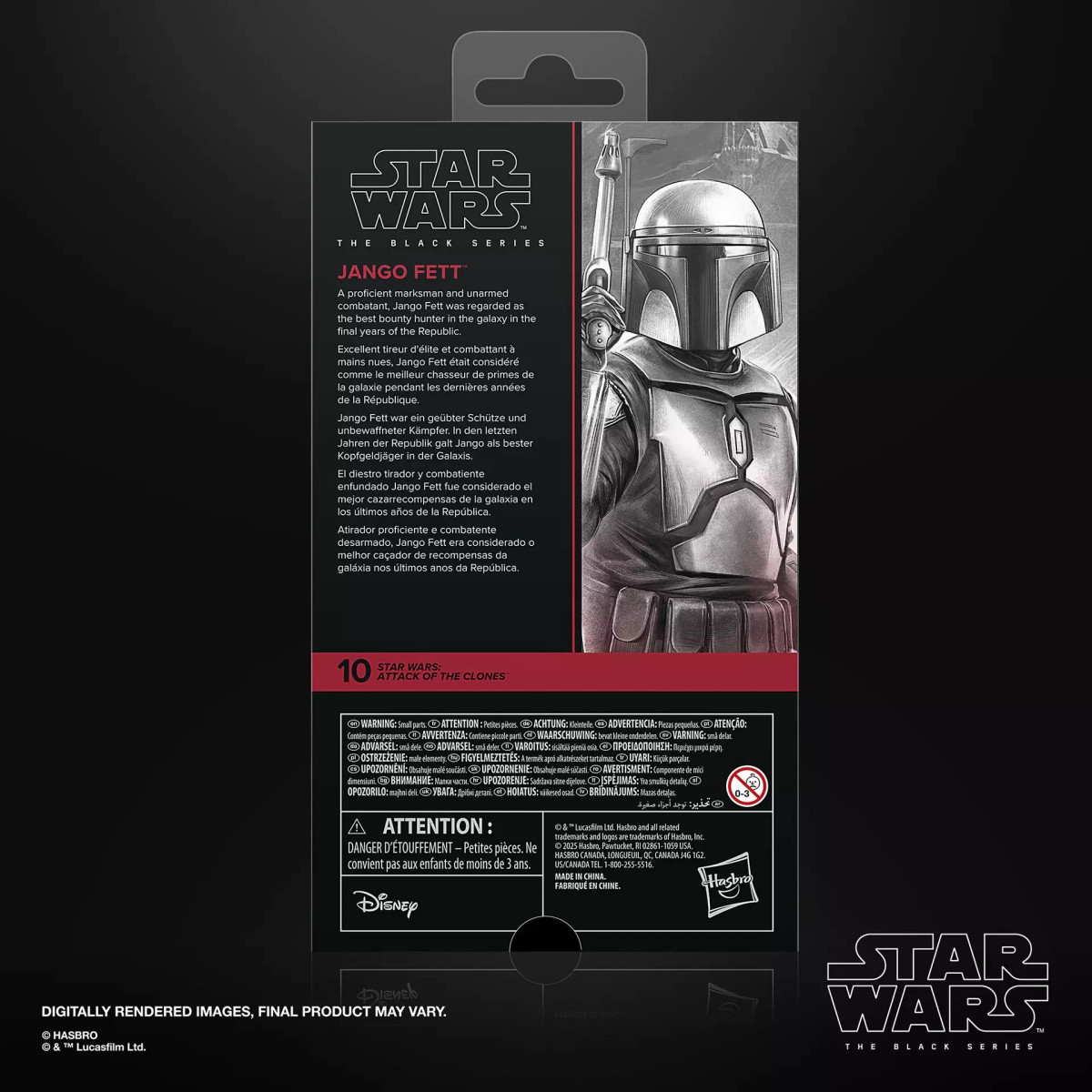 Star Wars Serie Nera - Jango Fett - L'attacco dei cloni