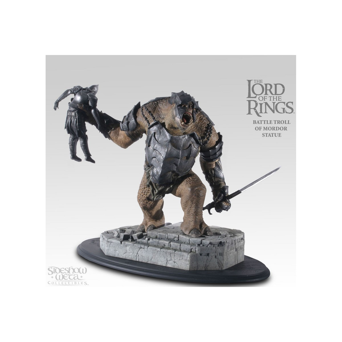 Weta - BATTLE TROLL OF MORDOR - Il Signore degli Anelli - Di seconda mano