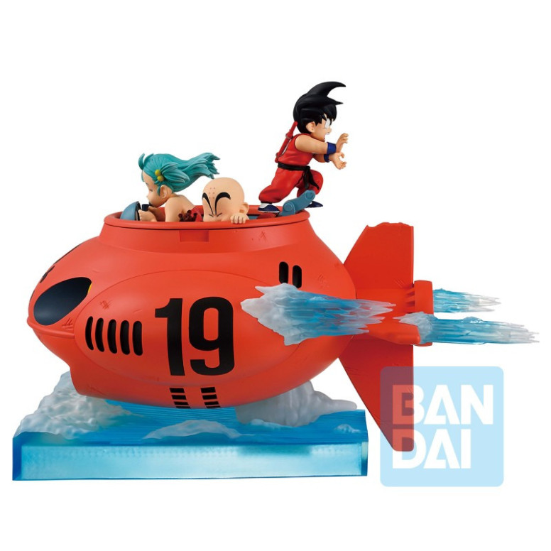 Banpresto - Dragon Ball  - ICHIBANSHO VS ESERCITO DEL NASTRO ROSSO - SON GOKU & BULMA & KRILLIN