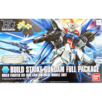 Bandai - Gunpla - Gundam Build Fighters 1/144 HG - GAT-X105B/FP Build Strike Gundam Pacchetto completo (Sei Iori Custom)